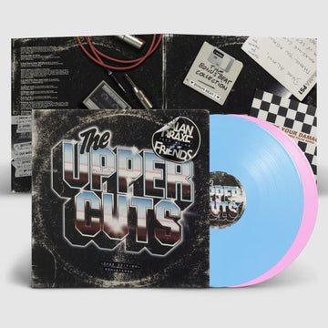 ALAN BRAXE, FRED FALKE AND FRIENDS - The Upper Cuts (2023 Remastered Edition w/ 7 Bonus Tracks) - 2LP - Gatefold Rose Pink / Baby Blue Vinyl