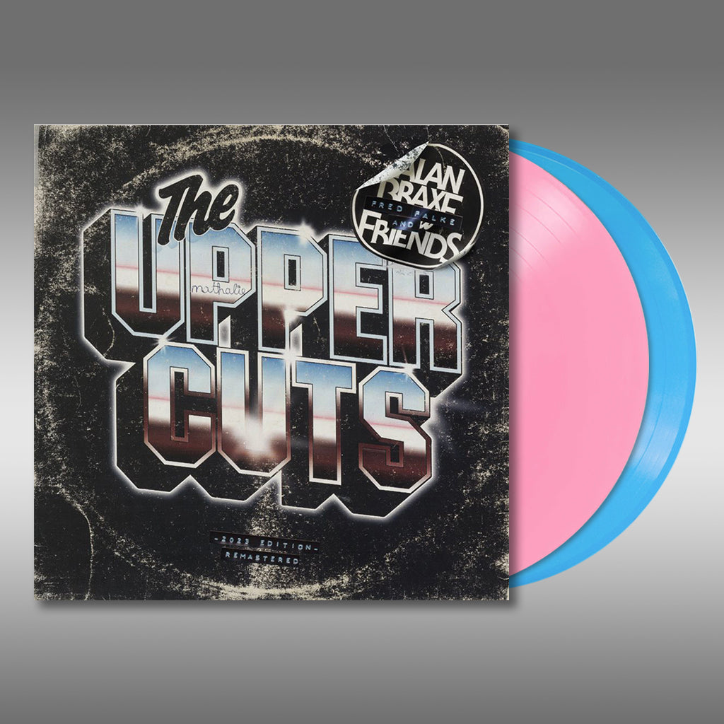 ALAN BRAXE, FRED FALKE AND FRIENDS - The Upper Cuts (2023 Remastered Edition w/ 7 Bonus Tracks) - 2LP - Gatefold Rose Pink / Baby Blue Vinyl