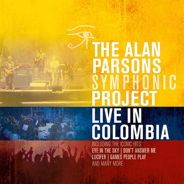 THE ALAN PARSONS SYMPHONIC PROJECT - Live In Colombia - 3LP - 180g Yellow / Blue / Red Vinyl
