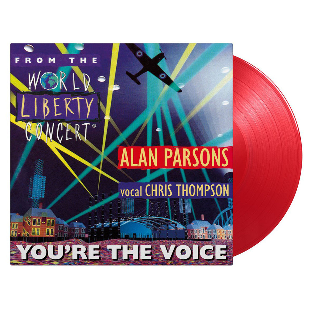 ALAN PARSONS & CHRIS THOMPSON - You're The Voice (From The World Liberty Concert) [in Disco Sleeve] - 7" - 120g Translucent Red Coloured Vinyl [RSD23]