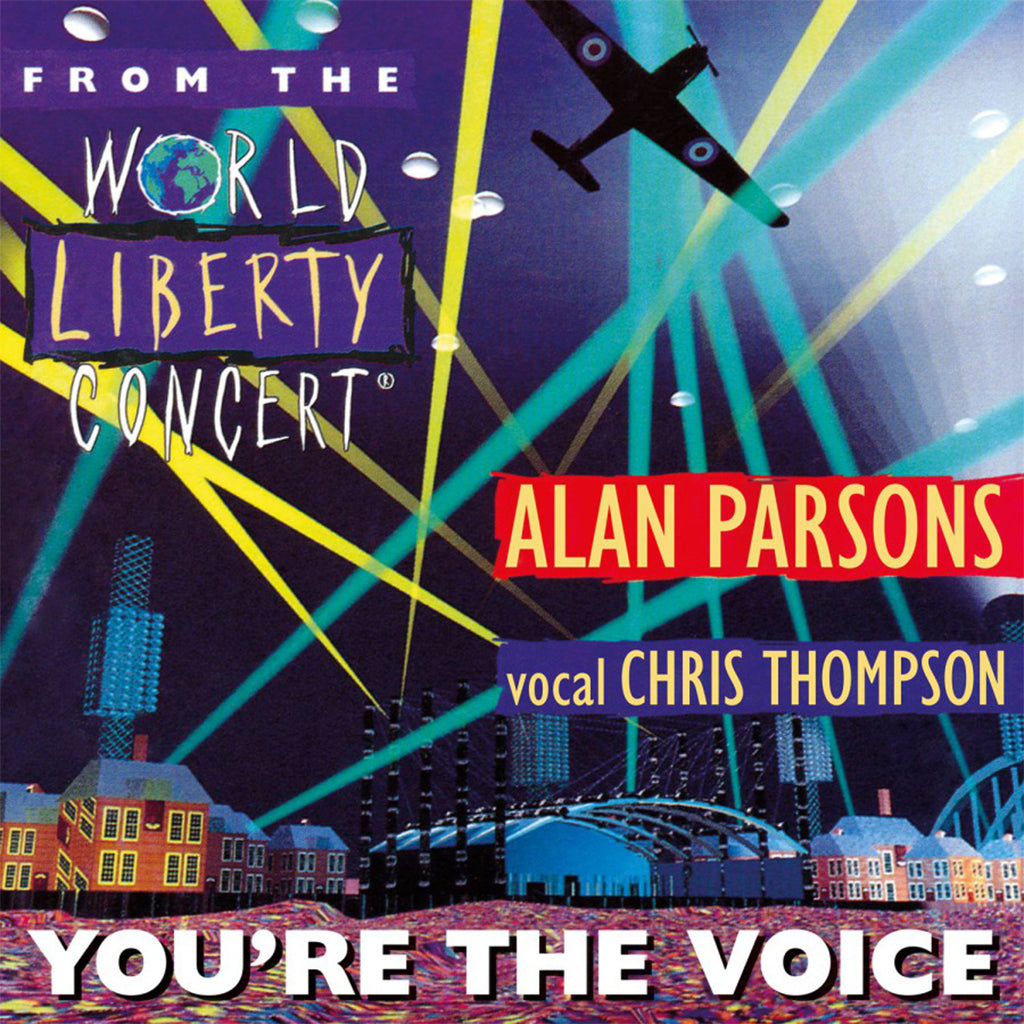 ALAN PARSONS & CHRIS THOMPSON - You're The Voice (From The World Liberty Concert) [in Disco Sleeve] - 7" - 120g Translucent Red Coloured Vinyl [RSD23]
