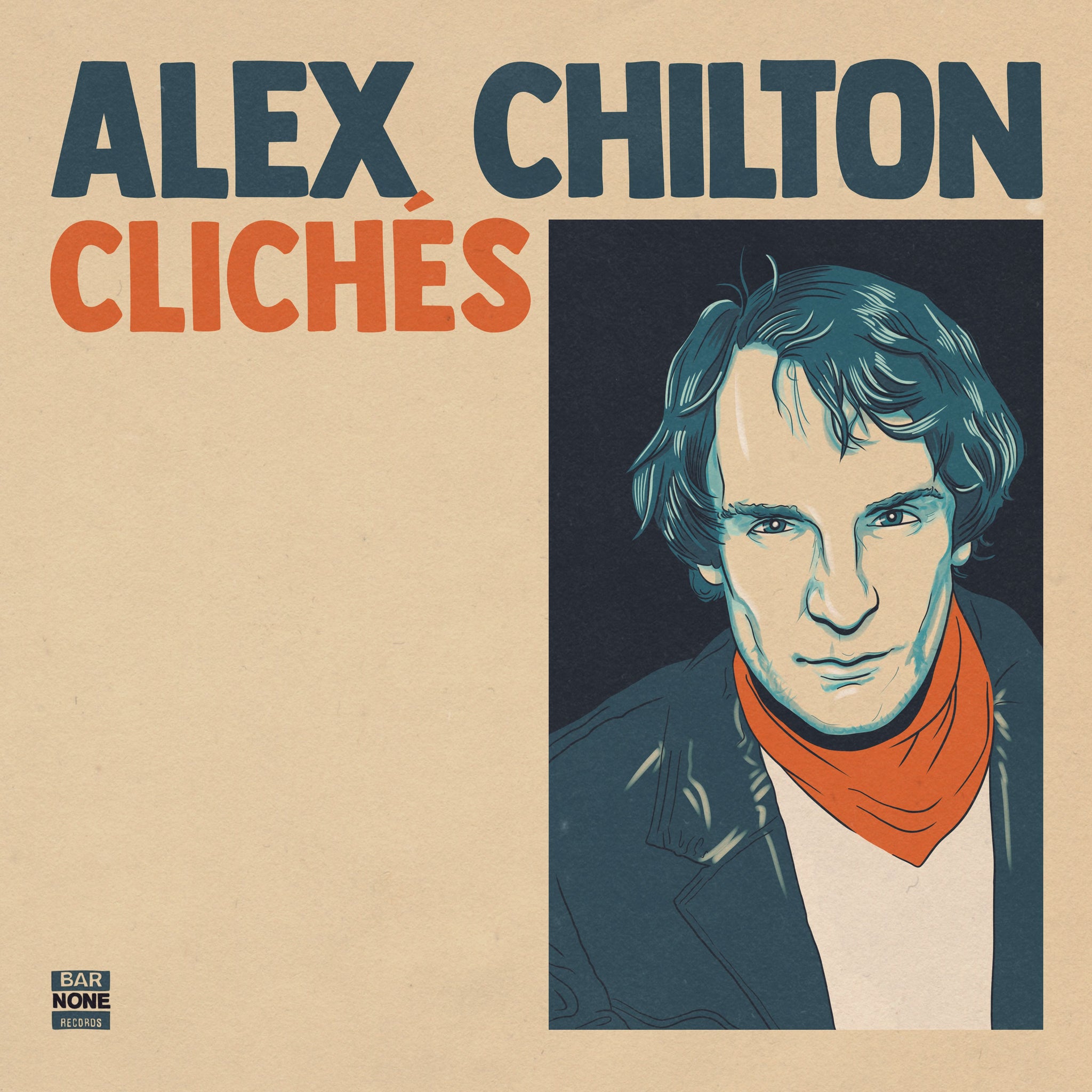 ALEX CHILTON - Cliches - 1 LP - Burnt Orange Vinyl [RSD 2024]