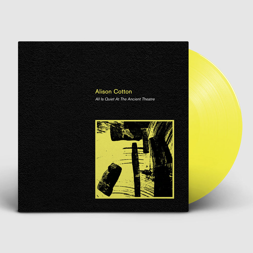 ALISON COTTON - All Is Quiet at the Ancient Theatre - LP - Yellow Vinyl