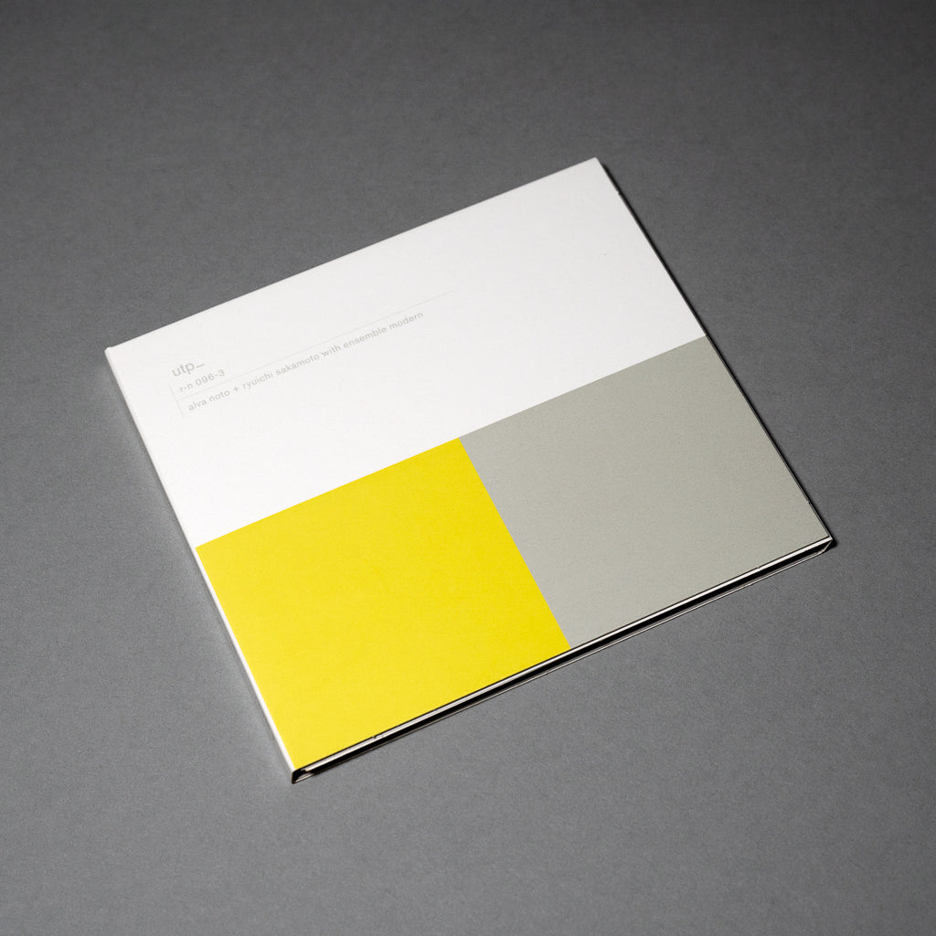 ALVA NOTO + RYUICHI SAKAMOTO WITH ENSEMBLE MODERN - Utp_ (remaster) - 2LP - Vinyl