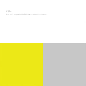 ALVA NOTO + RYUICHI SAKAMOTO WITH ENSEMBLE MODERN - Utp_ (remaster) - 2LP - Vinyl