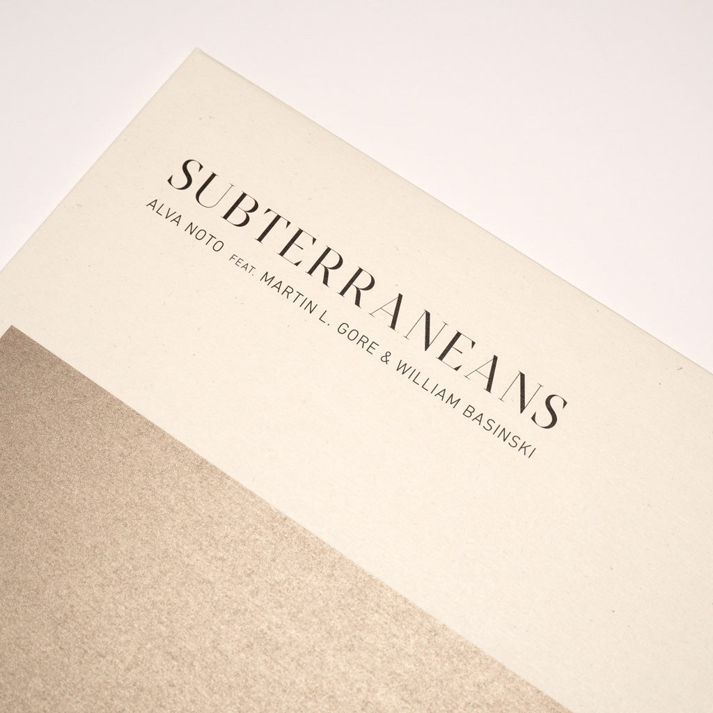 ALVA NOTO FEATURING MARTIN L GORE & WILLIAM BASINSKI - Subterraneans - 12" - Vinyl