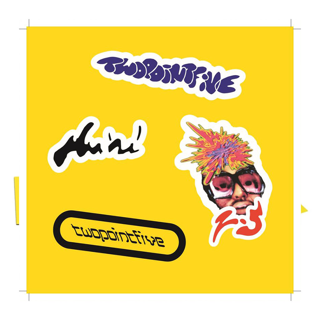 AMINÉ - TWOPOINTFIVE - LP w/ Poster & Sticker Sheet - Clear Vinyl