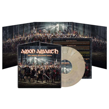AMON AMARTH - The Great Heathen Army - LP - White Marble Vinyl