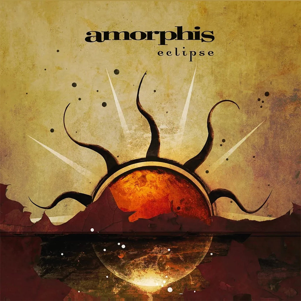 AMORPHIS - Eclipse (2023 Reissue) - LP - Gatefold Orange & Black Marbled Vinyl