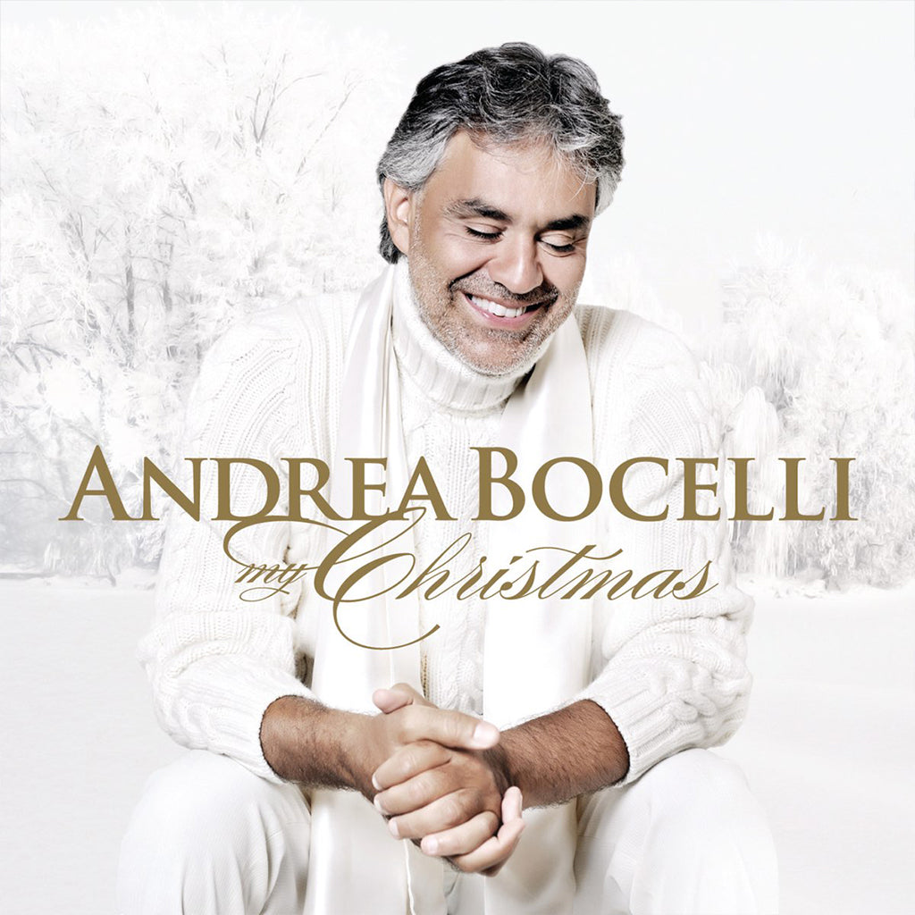 ANDREA BOCELLI - My Christmas - Deluxe Edition - 2LP - Gatefold White / Gold Vinyl