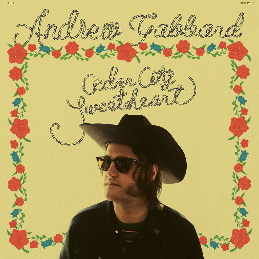 ANDREW GABBARD - Cedar City Sweetheart - LP - Clear w/ Yellow & Red Swirl Vinyl