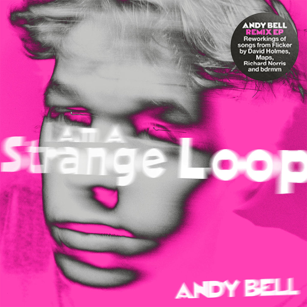 ANDY BELL - I Am A Strange Loop - 10" EP - Frosted Clear w/ Pink Splatter Vinyl