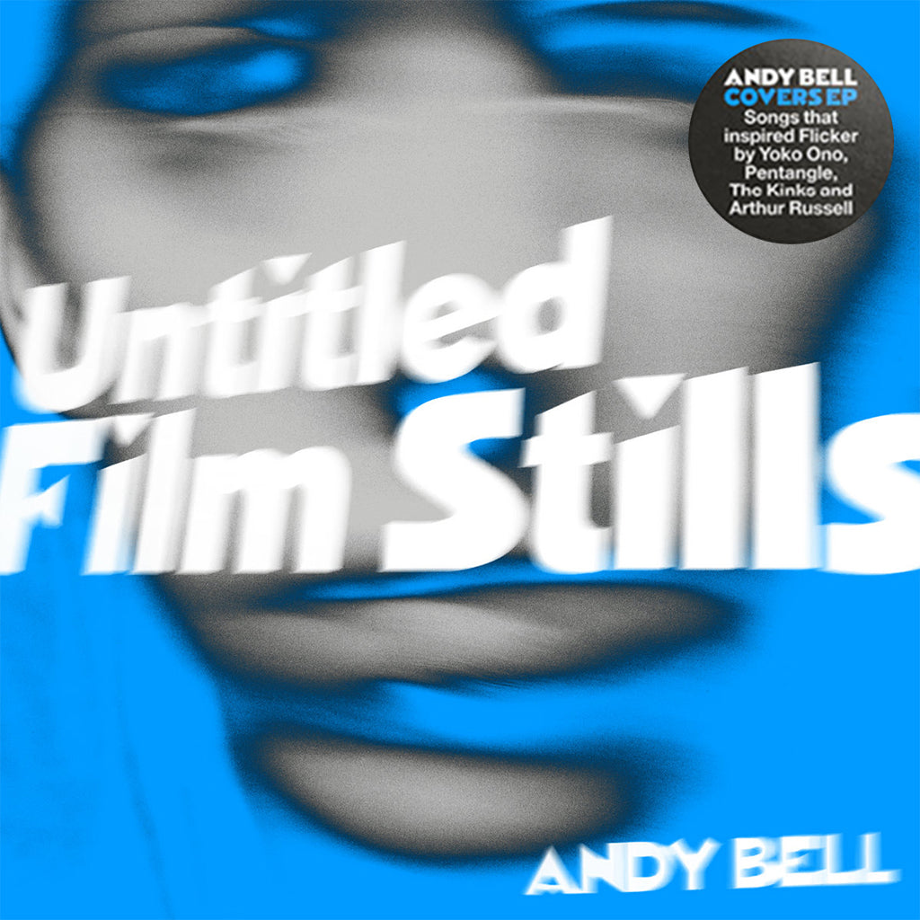 ANDY BELL - Untitled Film Stills - 10" EP - Frosted Clear w/ Blue Splatter Vinyl