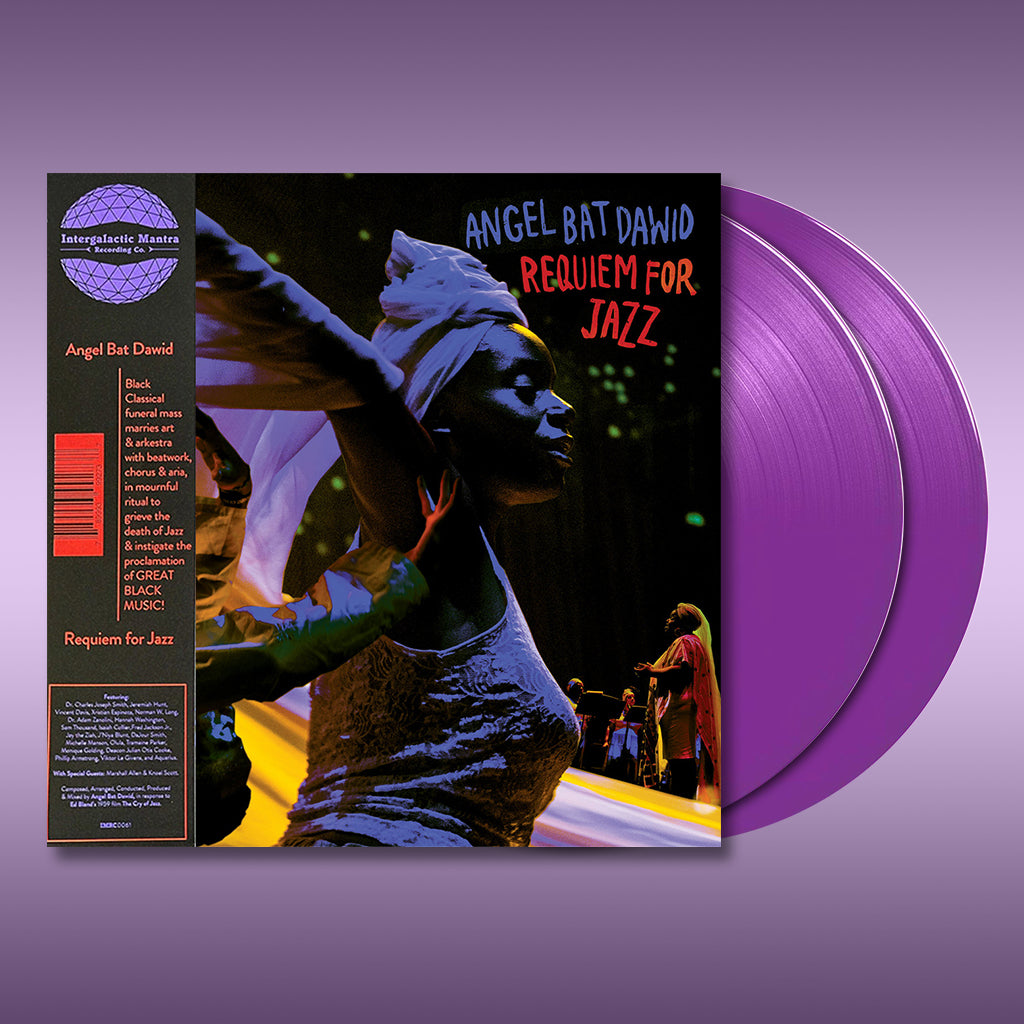 ANGEL BAT DAWID - Requiem For Jazz - 2LP - Thy Kingdom Come Purple Colour Vinyl