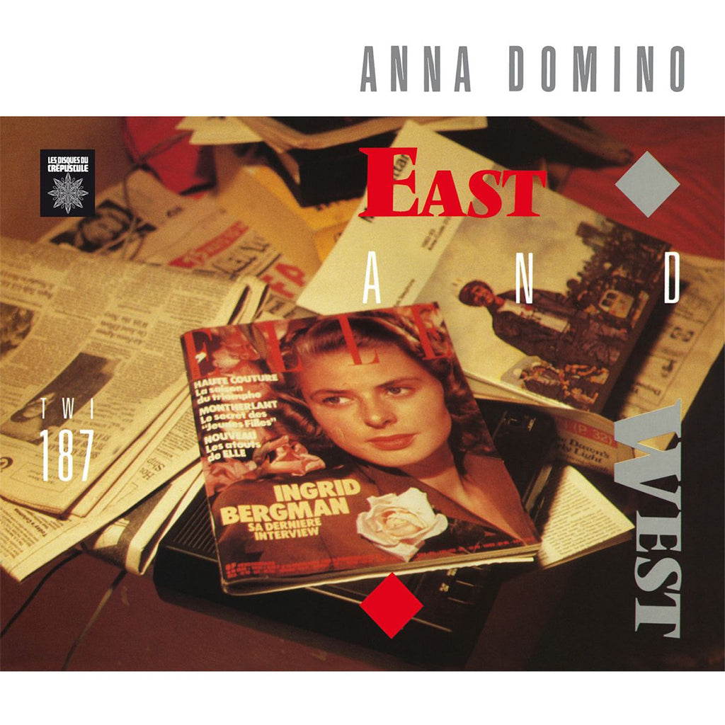 ANNA DOMINO - East & West + Singles (Remastered) - LP - Red Vinyl [MAR 17]