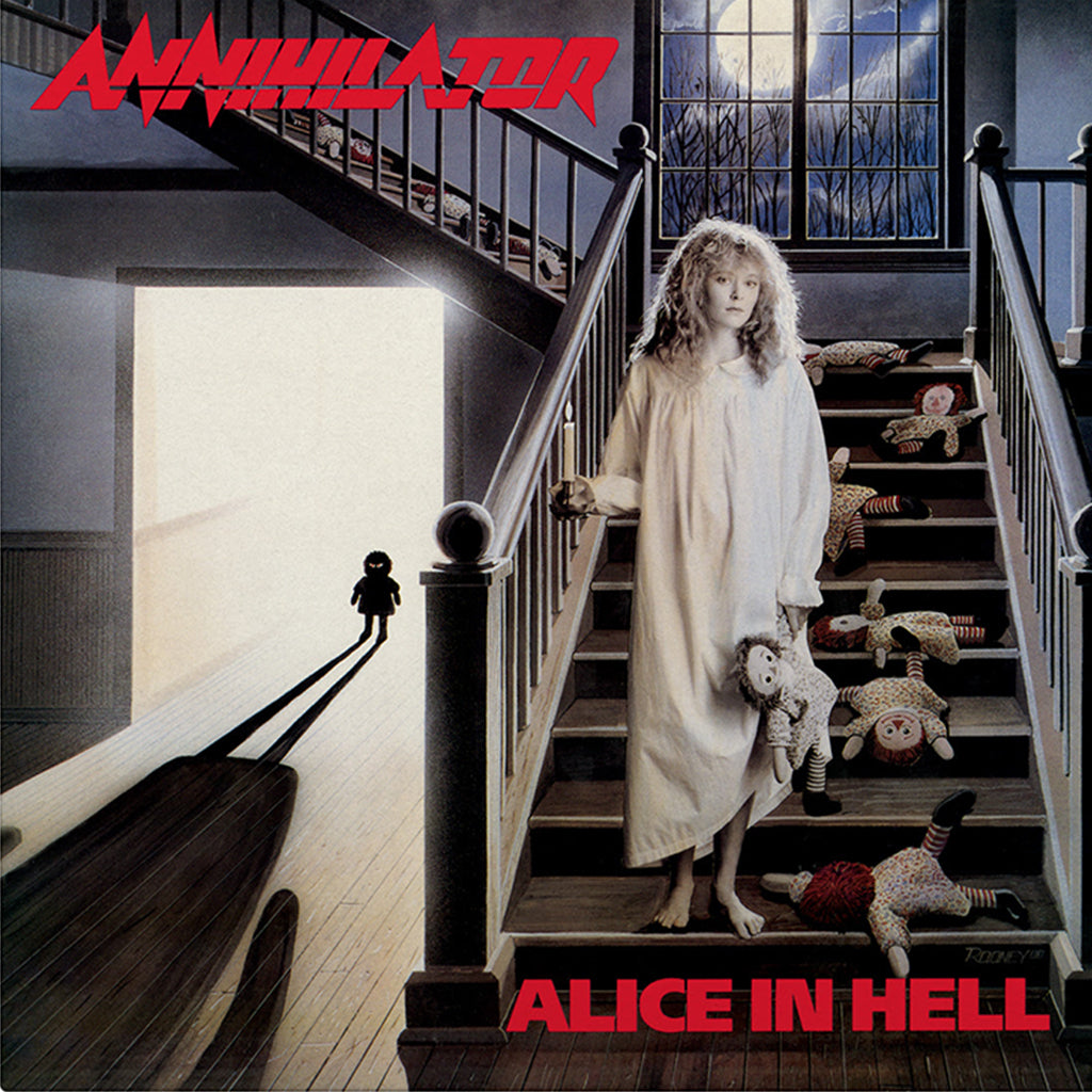 ANNIHILATOR - Alice In Hell - LP - 180g Translucent Red Vinyl