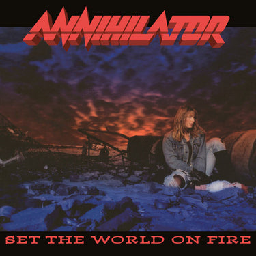 ANNIHILATOR - Set The World On Fire (2022 Repress) - LP - 180g Translucent Blue Vinyl