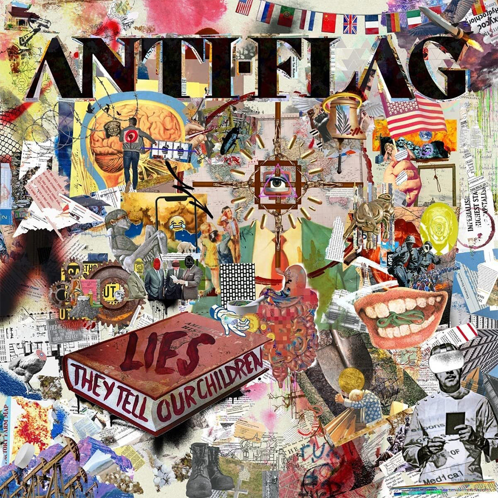 ANTI-FLAG - Lies They Tell Our Children - LP - Bone Coloured Vinyl