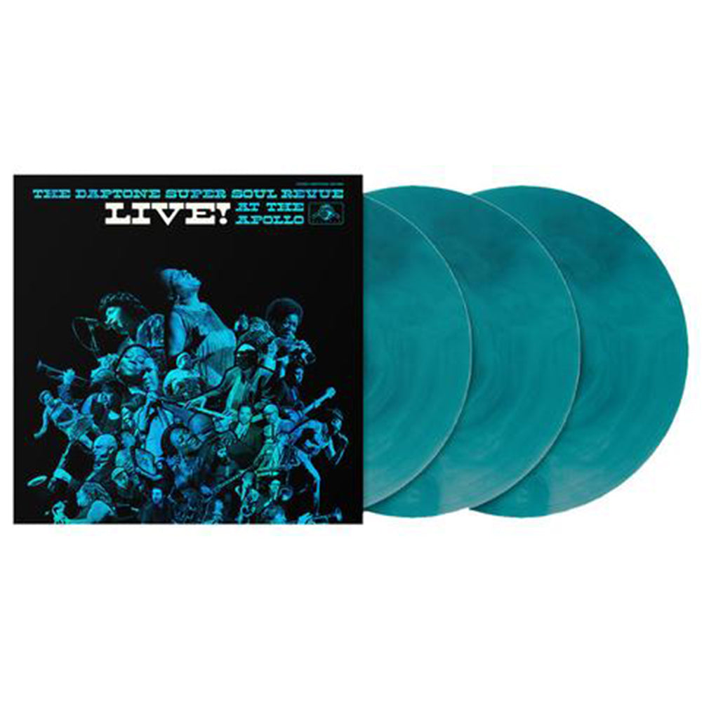 VARIOUS - The Daptone Super Soul Revue Live! At the Apollo - 3LP - Tie Dye Teal Vinyl