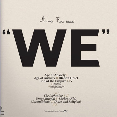 ARCADE FIRE - We  - CD