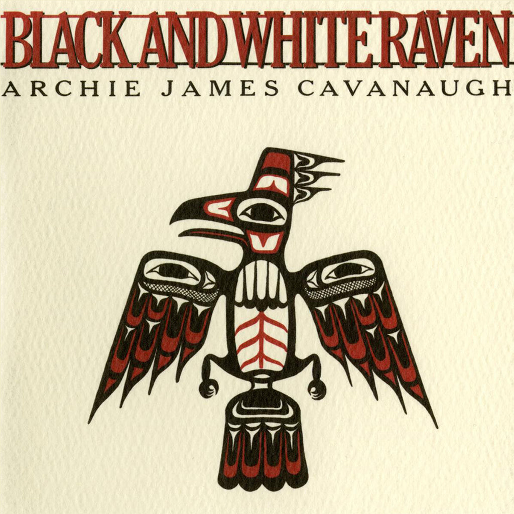 ARCHIE JAMES CAVANAUGH - Black And White Raven- LP - Blue w/ White & Black Splatter Vinyl