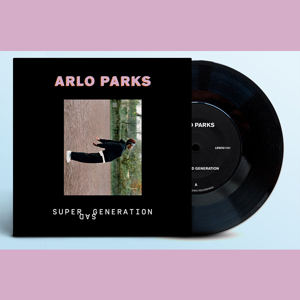 ARLO PARKS - Super Sad Generation / Paperbacks (Repress) - 7" - Black Vinyl