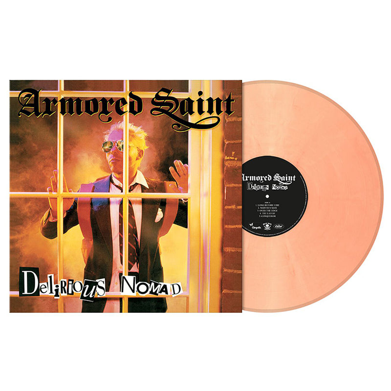 ARMORED SAINT - Delirious Nomad (2022 Reissue) - LP - Clear Light Salmon Marbled Vinyl