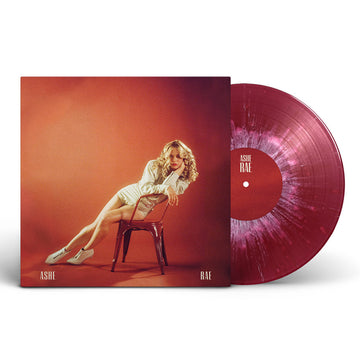 ASHE - Rae - LP w/ Poster - Grape & White Splatter Vinyl