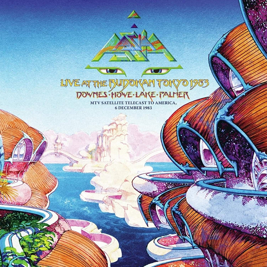 ASIA - Asia in Asia - Live at The Budokan, Tokyo, 1983 - 2LP (180g Coloured Vinyl) / 2CD + Blu-Ray + Tour Memorabilia - Deluxe Box Set