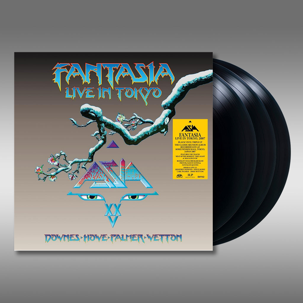 ASIA - Fantasia, Live in Tokyo 2007 - 3LP - Vinyl