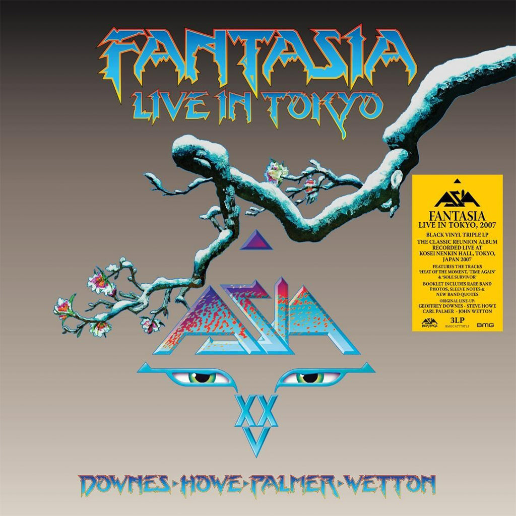 ASIA - Fantasia, Live in Tokyo 2007 - 3LP - Vinyl