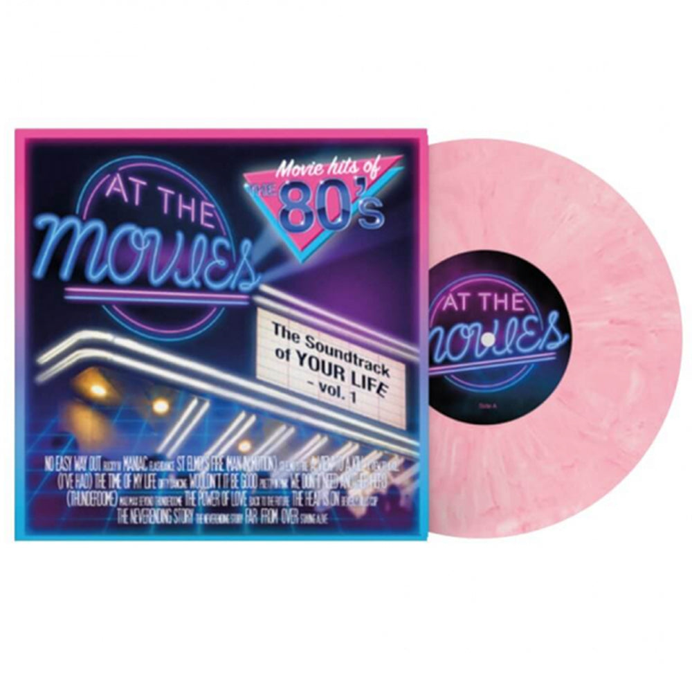 AT THE MOVIES - Soundtrack Of Your Life : Vol. 1 - LP - White & Red Marbled Vinyl