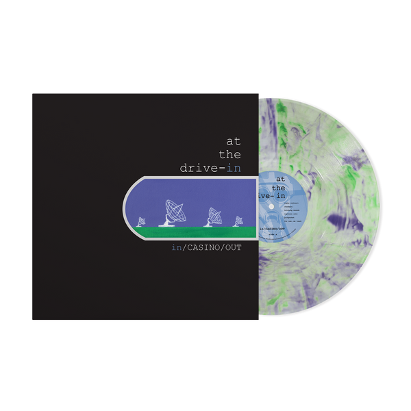 AT THE DRIVE-IN - In/Casino/Out - 1 LP - Purple & Green Smoke