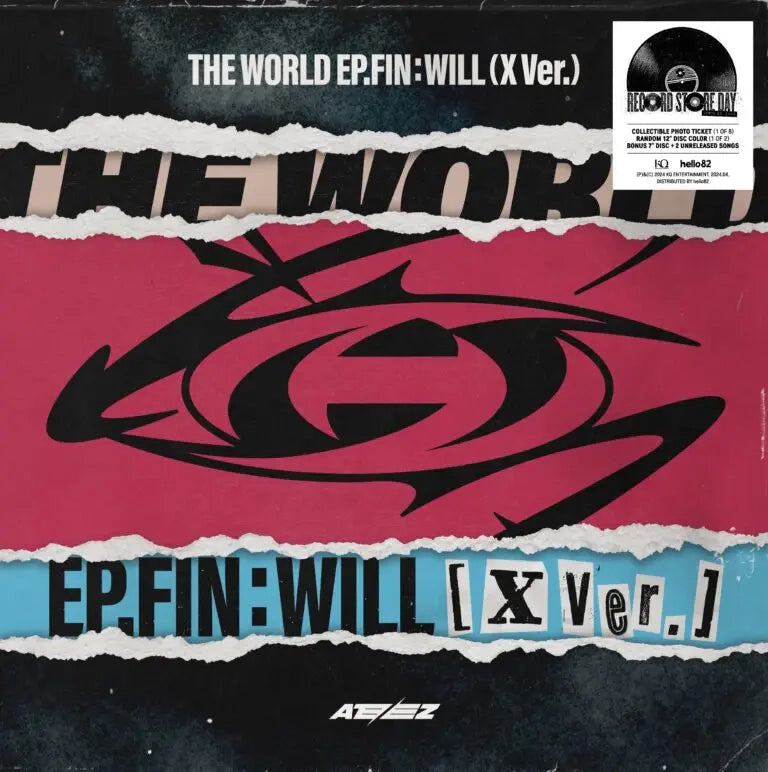 ATEEZ - WORLD EP.FIN : WILL - 1 LP + 7" Vinyl [RSD 2024]