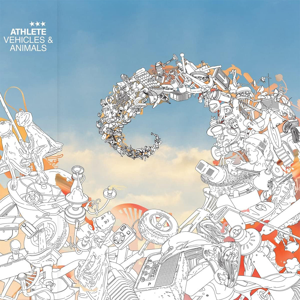 ATHLETE - Vehicles & Animals: 20th Anniversary Deluxe Edition - 2LP - Gatefold 180g Turquoise Coloured Vinyl