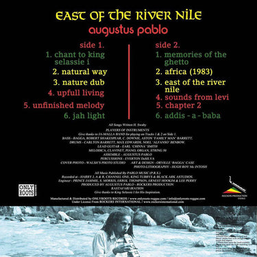 AUGUSTUS PABLO - East Of The River Nile - LP - Black Vinyl