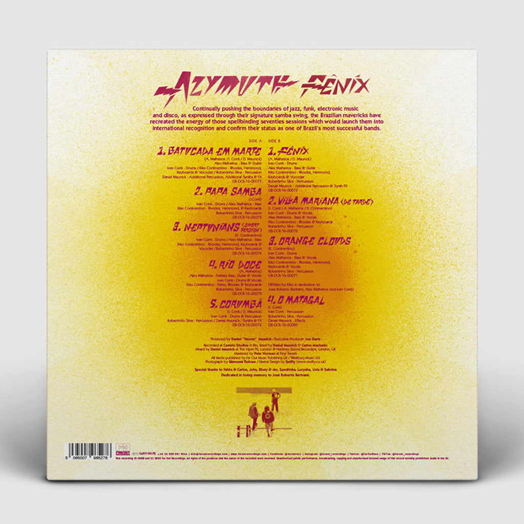 AZYMUTH - Fenix - LP - Flamed Vinyl