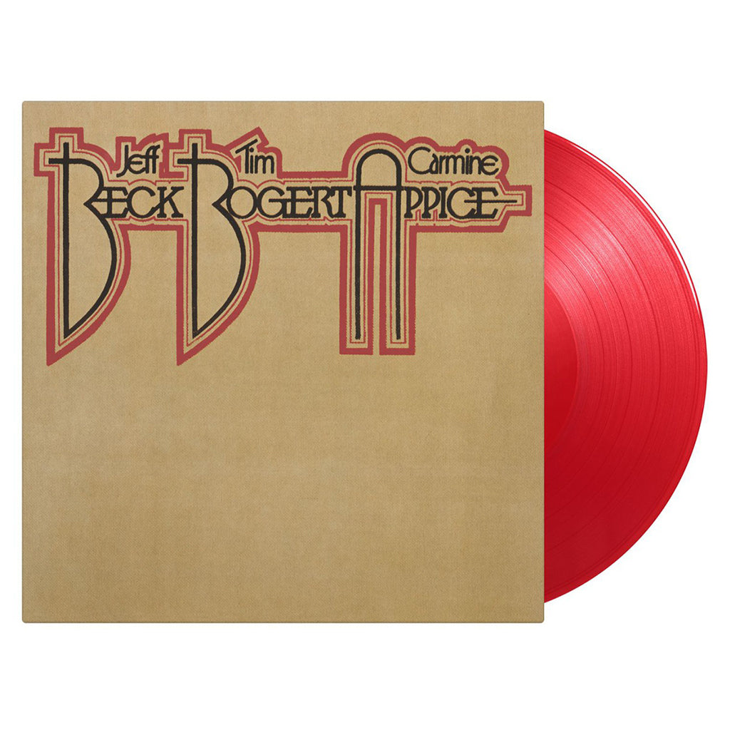 BECK, BOGERT & APPICE - Beck, Bogert & Appice (50th Anniversary Reissue) - LP - 180g Translucent Red Coloured Vinyl