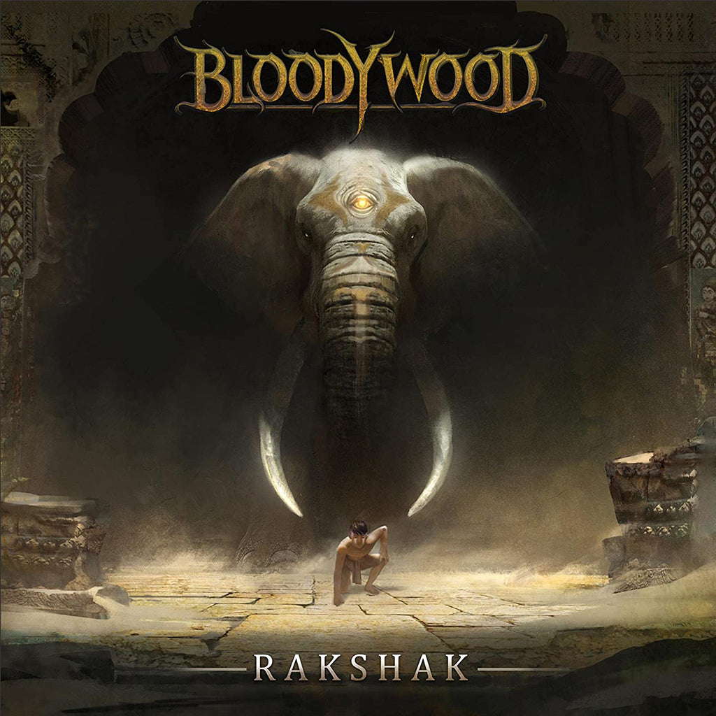 BLOODYWOOD - Rakshak - LP - Clear / Red / Black Marbled Vinyl