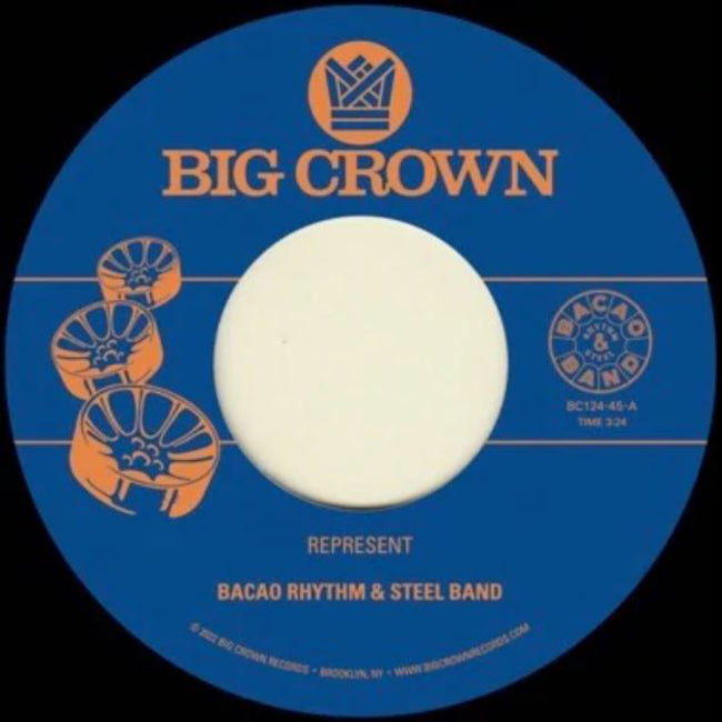 BACAO RHYTHM & STEEL BAND - Represent / Juicy Fruit - 7" - Vinyl