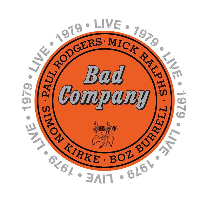 BAD COMPANY - Live 1979 - 2LP - Orange Vinyl [RSD 2022]