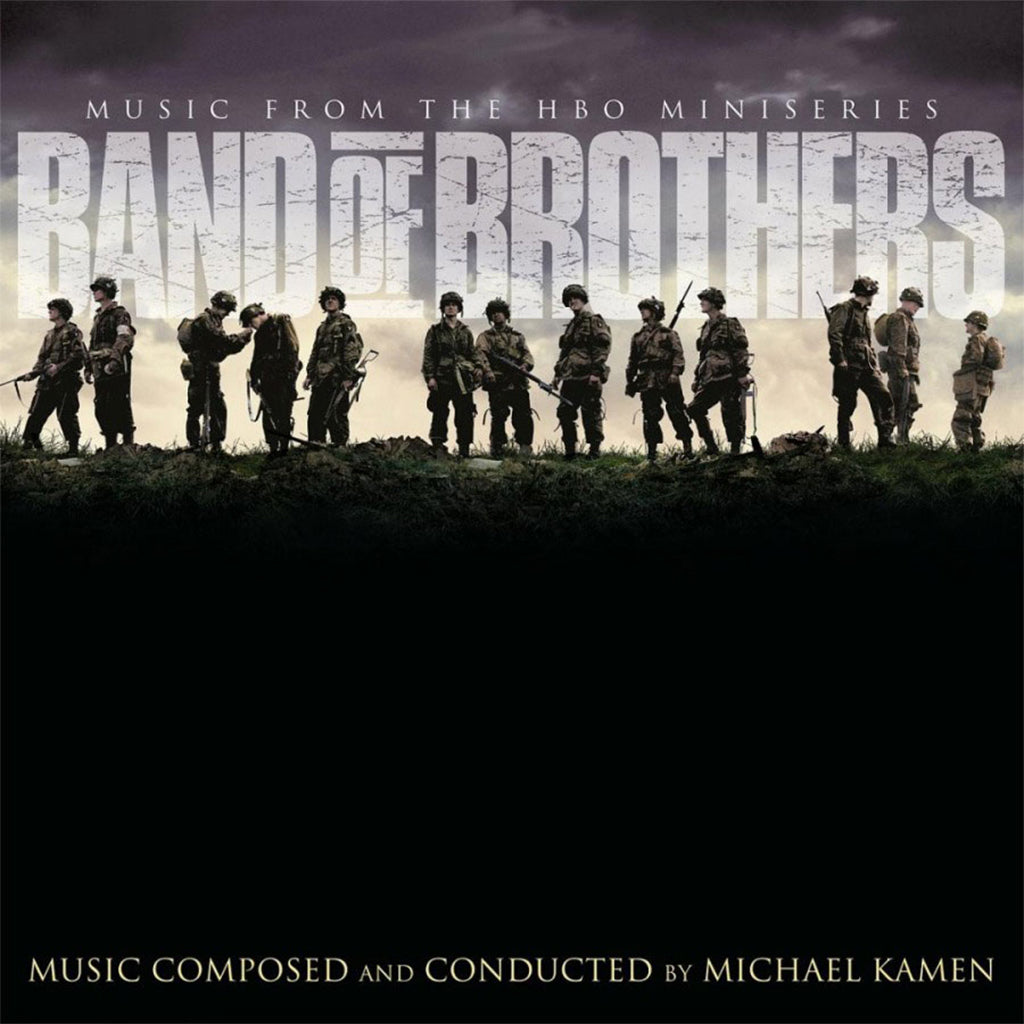 MICHAEL KAMEN - Band Of Brothers (Music From The HBO Series OST) - 2LP [w/ Full Size Poster] - Deluxe Gatefold 180g Smoke Coloured Vinyl