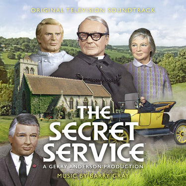 BARRY GRAY - The Secret Service (A Gerry Anderson Production) - Original Soundtrack - LP - Gatefold Grass Green Vinyl