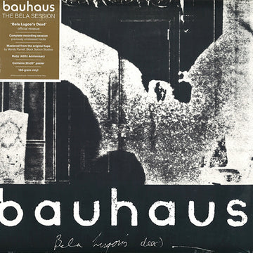 BAUHAUS - The Bela Session (2022 Repress) - LP - 180g Red / Black Vinyl