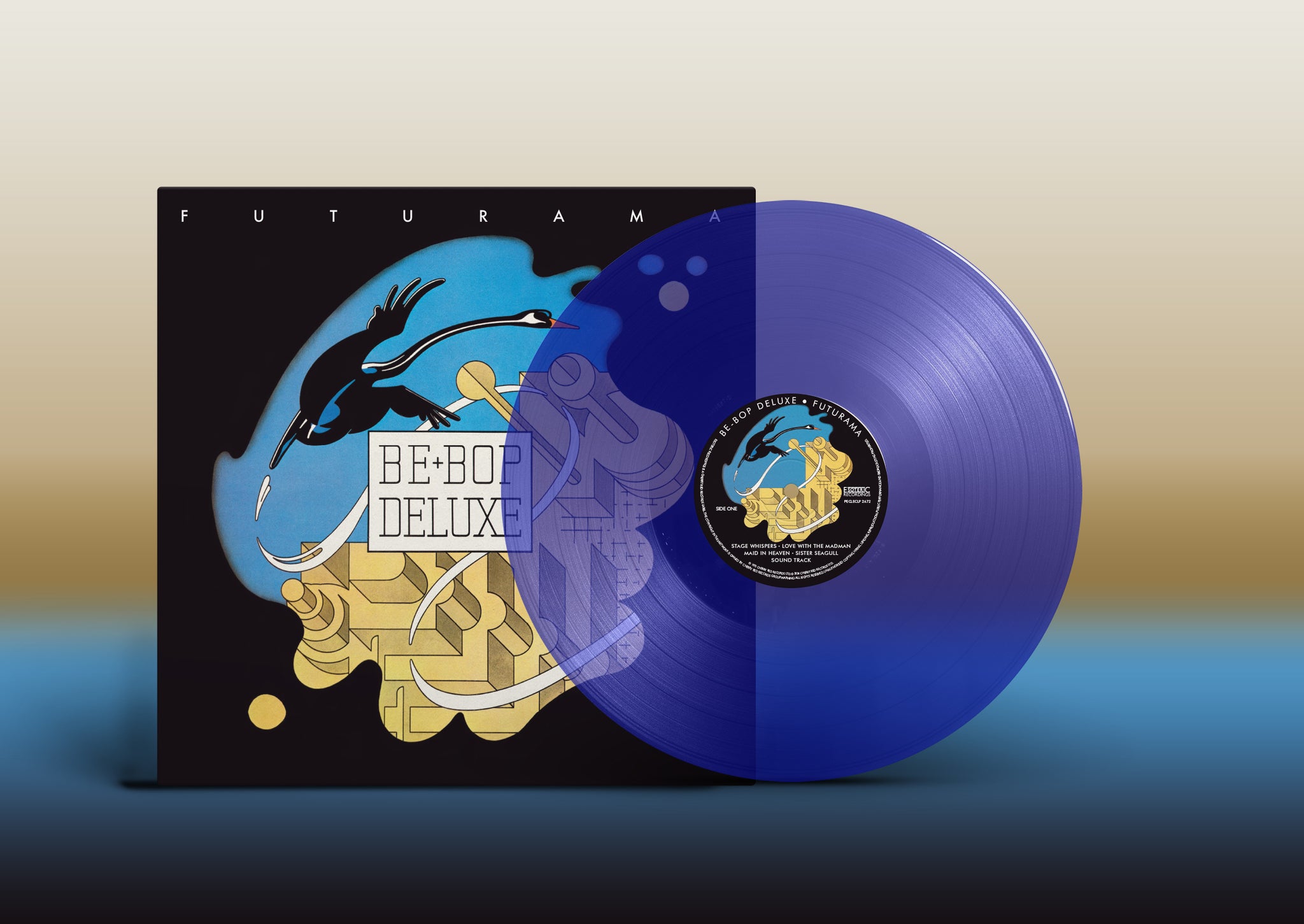 BE BOP DELUXE - Futurama (Stephen Tayler mix) - 1 LP - Blue Vinyl [RSD 2024]