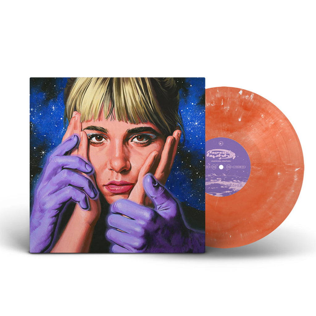 BEACH BUNNY - Emotional Creature - LP - Reku Orange & Yellow Marbled Vinyl