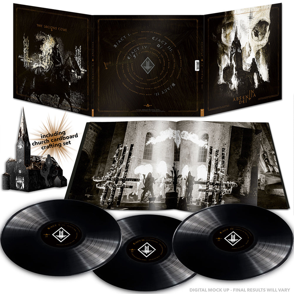 BEHEMOTH - In Absentia Dei - 3LP + Cardboard Church - Vinyl