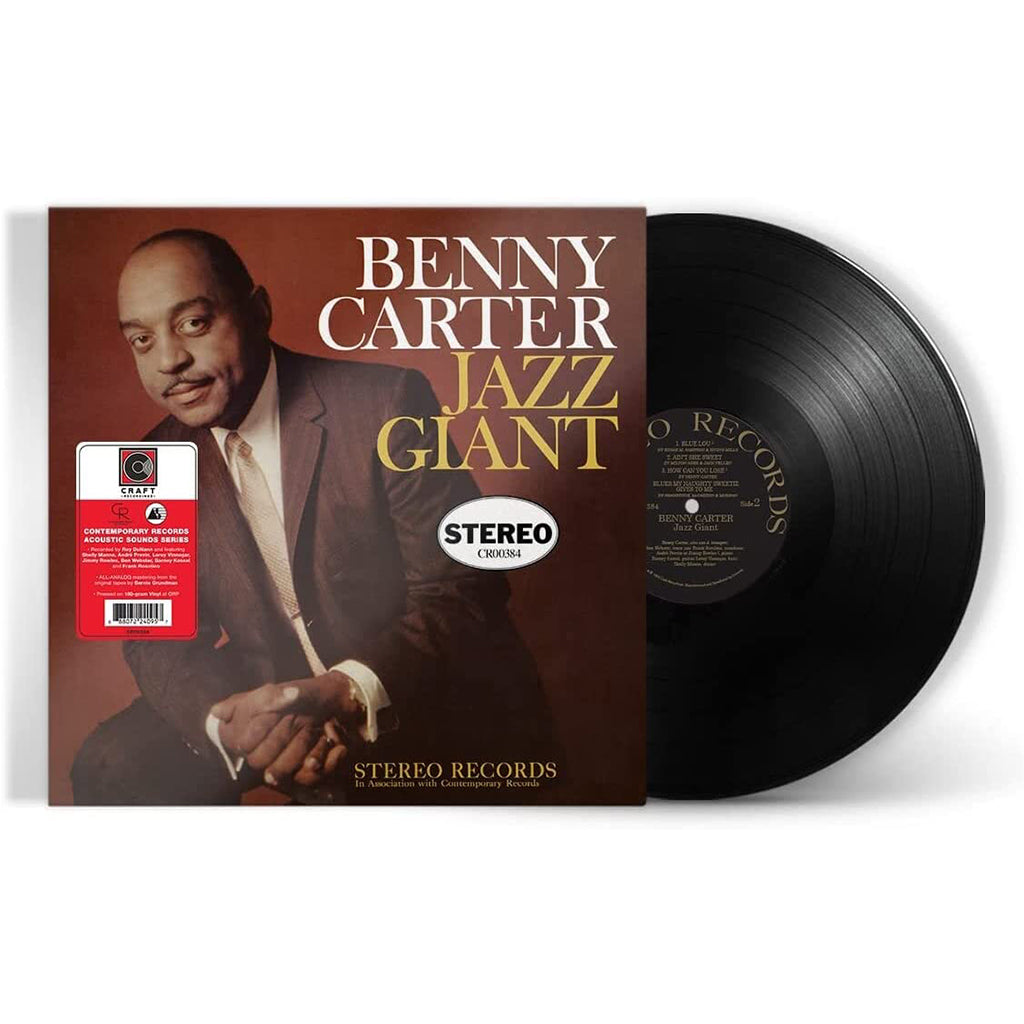 BENNY CARTER - Jazz Giant (All-Analog Remastered) - LP - 180g Vinyl