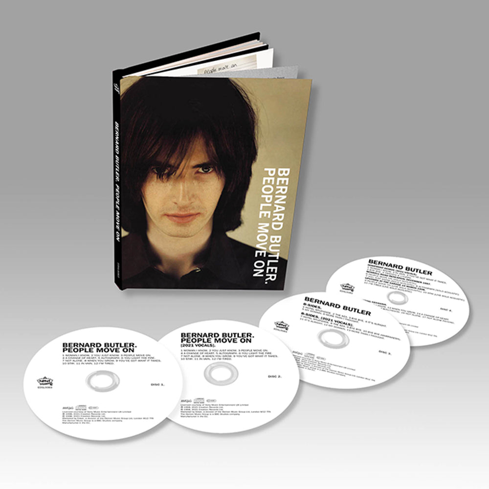 BERNARD BUTLER - People Move On - 4CD - Mediabook Edition