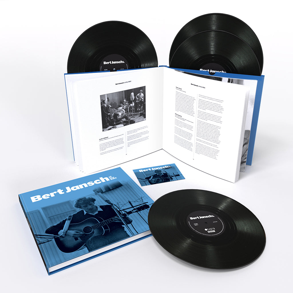BERT JANSCH - Bert At The BBC (Repress) - 4LP - Deluxe Vinyl Bookback Set [JAN 30]